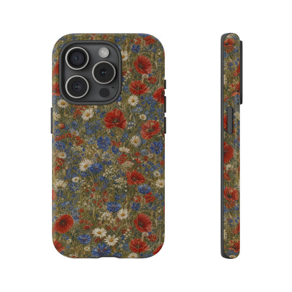 Patriotic Wildflowers Tough Case