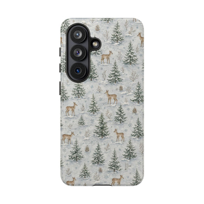 Winter Woodland Deer Tough Case