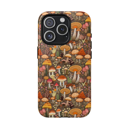 Orange Mushroom Magnetic Case