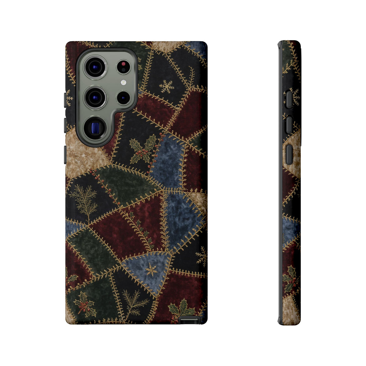 Winter Crazy Quilt Tough Case