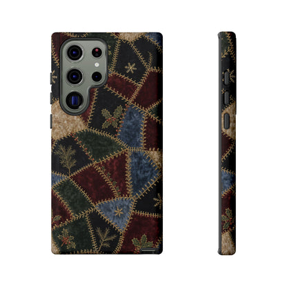 Winter Crazy Quilt Tough Case