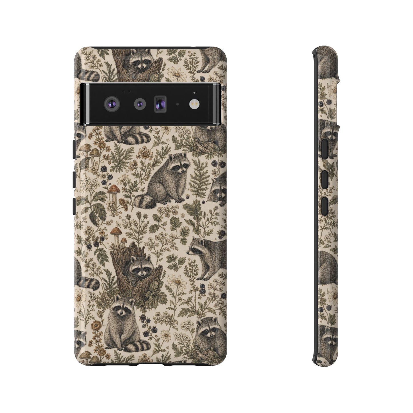 Cottage Core Raccoon Tough Case