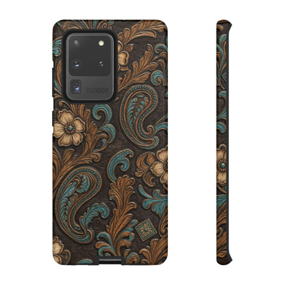 Tooled Paisley Tough Case