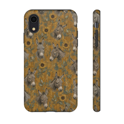 Donkey Sunflower Tough Case
