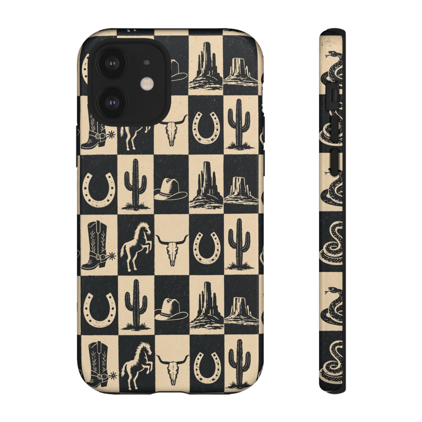 Western Checkerboard Tough Case