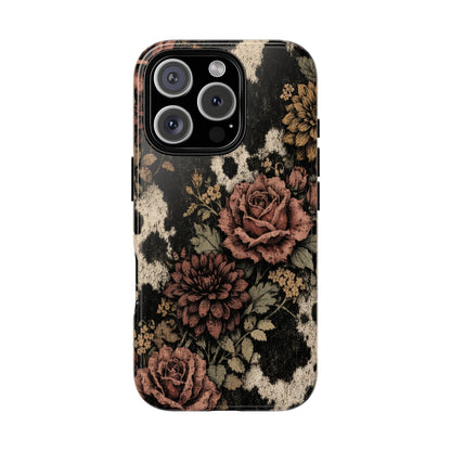 Cowhide Bloom Tough Case