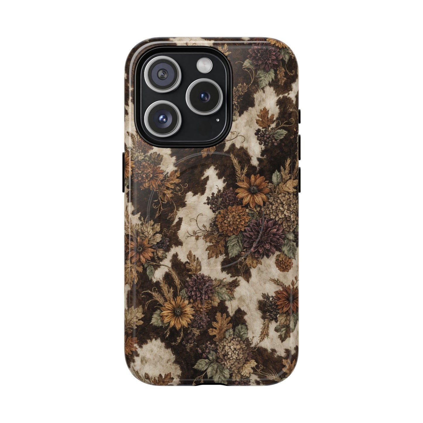 Cowhide Mums Magnetic Case