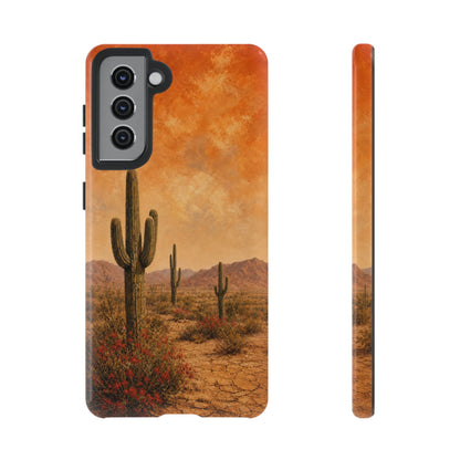 Sunset Cacti Tough Case