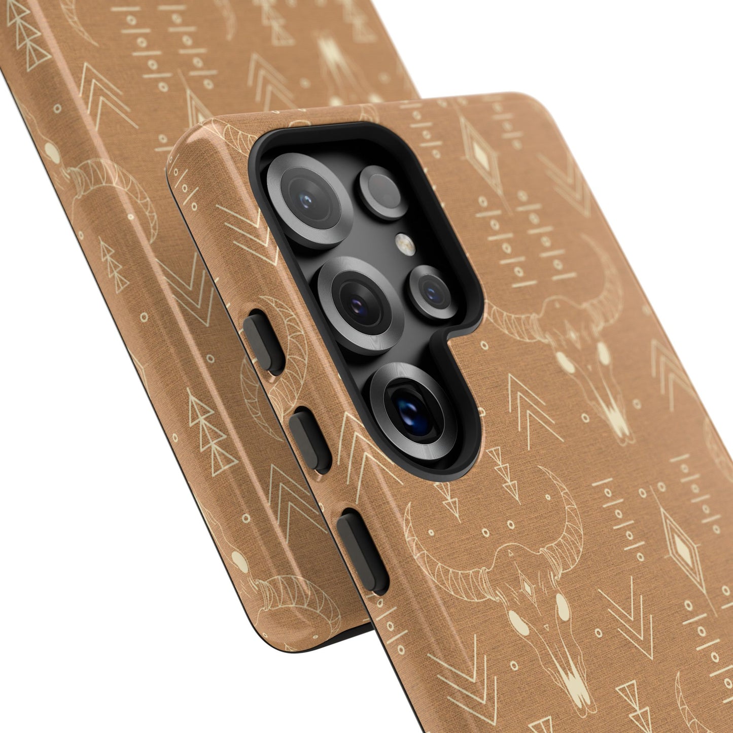Boho Bull Skull Phone Case
