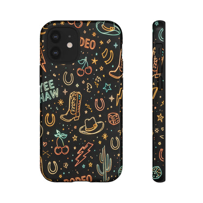 Retro Neon Rodeo Tough Case