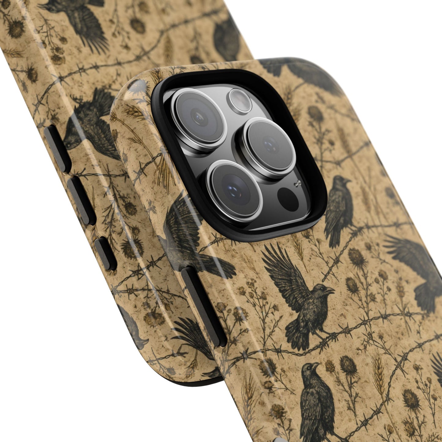 Crow Wheat Barbwire Tough Case