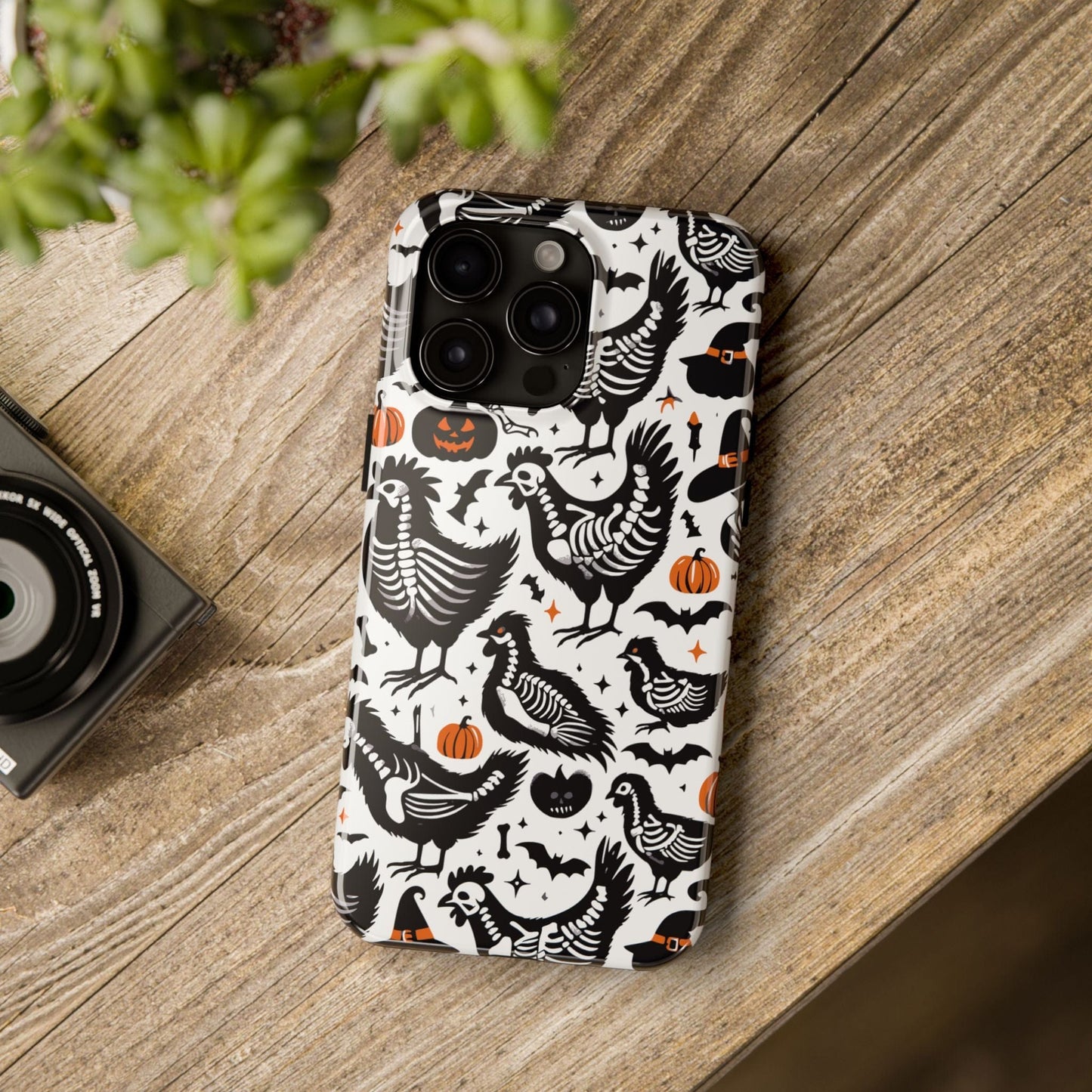 Skeleton Chickens Phone Case