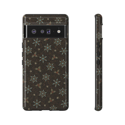 Squash Blossom Snowflakes Tough Case