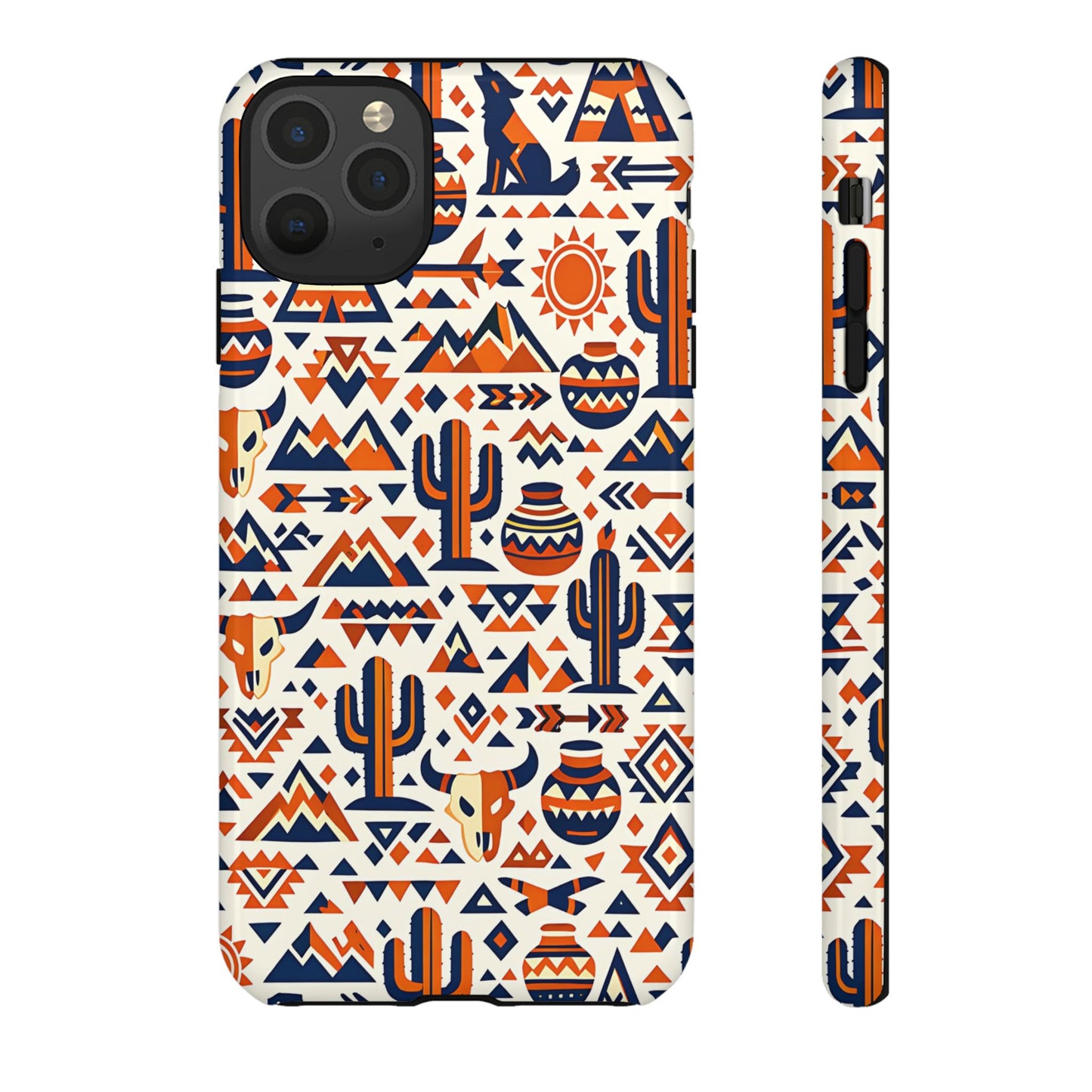 Southwest Tribal Orange Tough Case