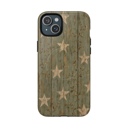 Barn Door Stars Magnetic Case