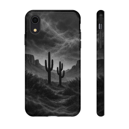 Western Noir Cacti Tough Case