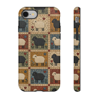 Sheep Quilt Tough Case