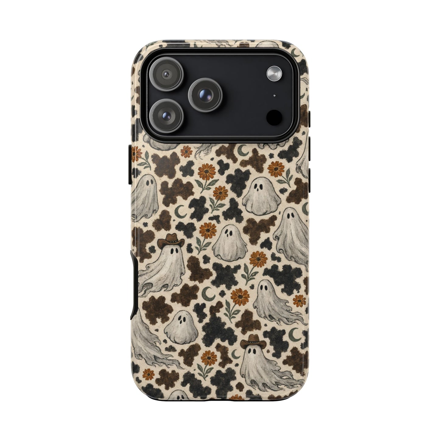 Ghostly Cowhide Tough Case
