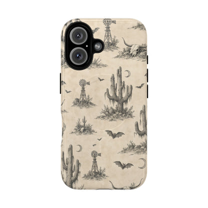 Spooky Desert Toile Magnetic Case
