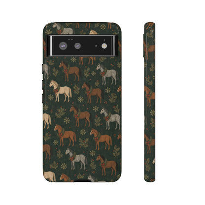 Wreath Horses Tough Case