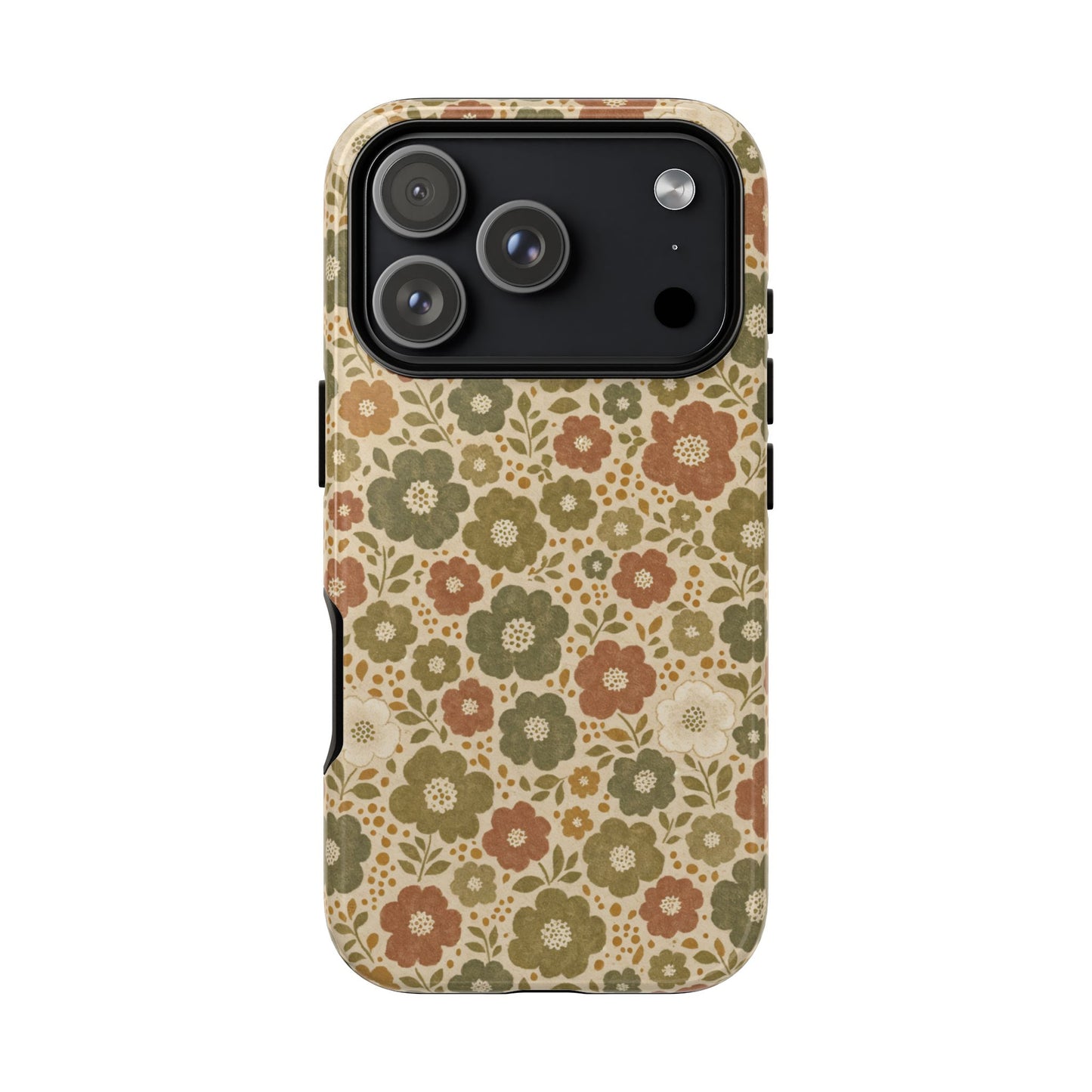 Retro Poppy Field Tough Case