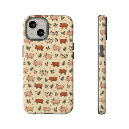 Santa Pigs Tough Case