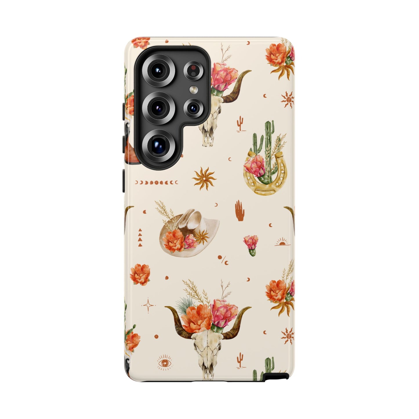 Western Floral Tough Phone Case
