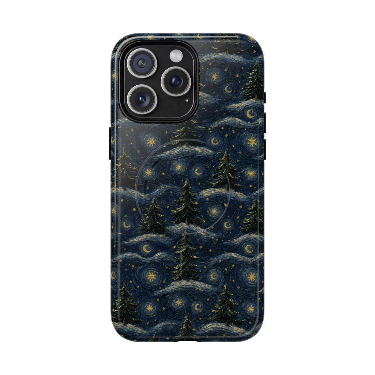 Starry Night Pines Magnetic Case