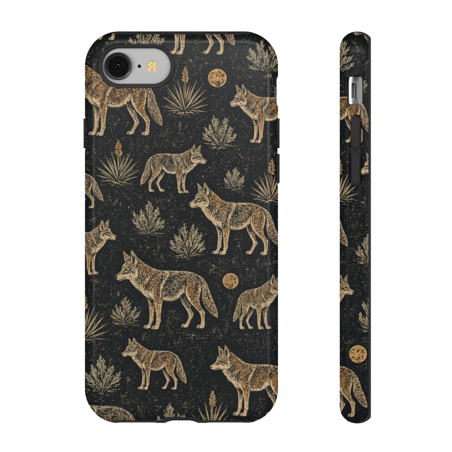 Moonlit Coyote Tough Case