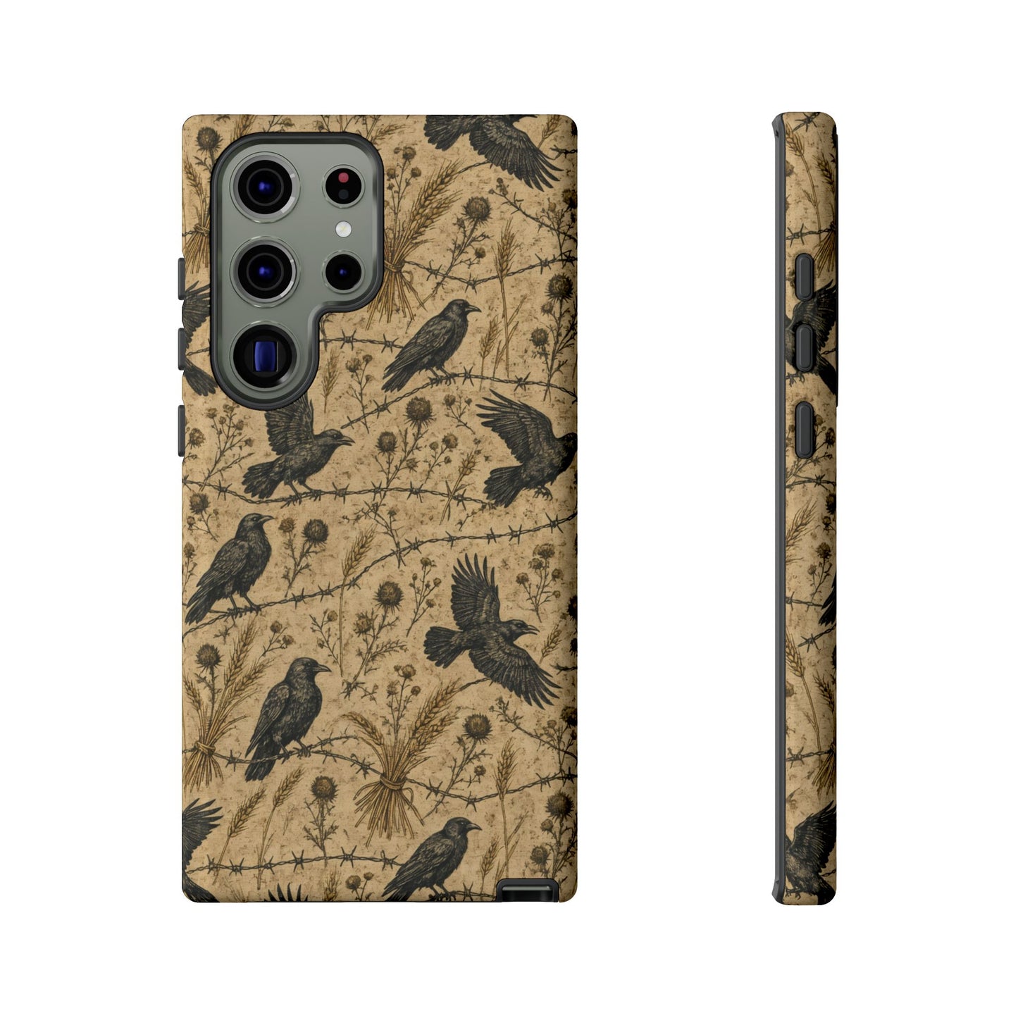 Crow Wheat Barbwire Tough Case
