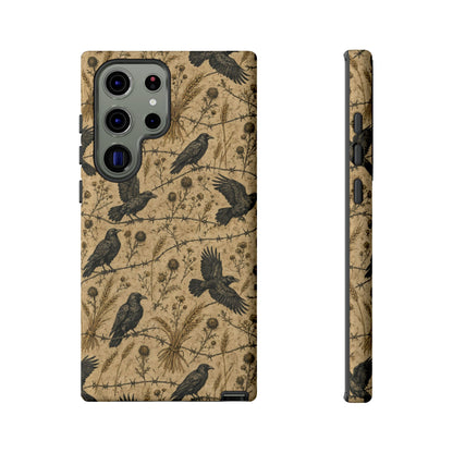 Crow Wheat Barbwire Tough Case