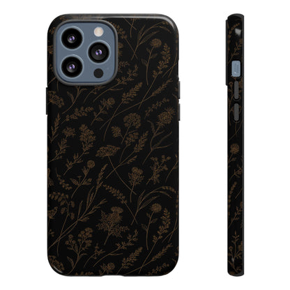 Gold Wildflowers Tough Case