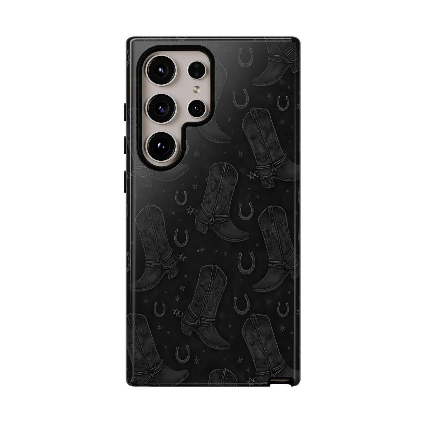 Western Noir Boots Tough Case