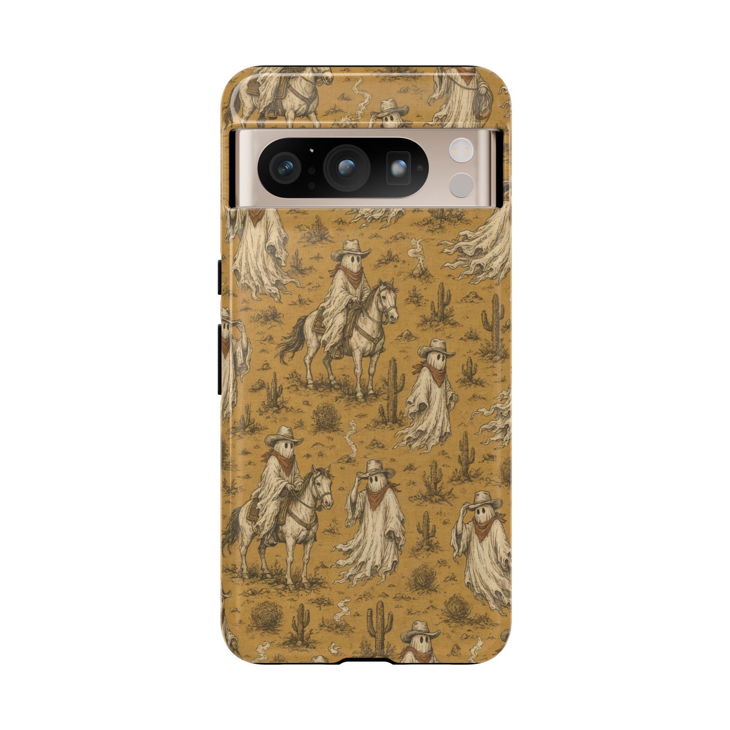 Ghost Cowboy Toile Tough Case