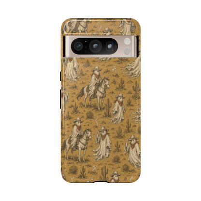 Ghost Cowboy Toile Tough Case