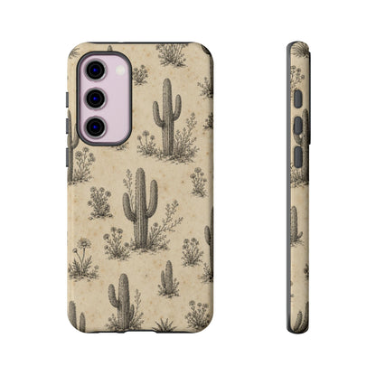 Cactus Sketch Tough Case