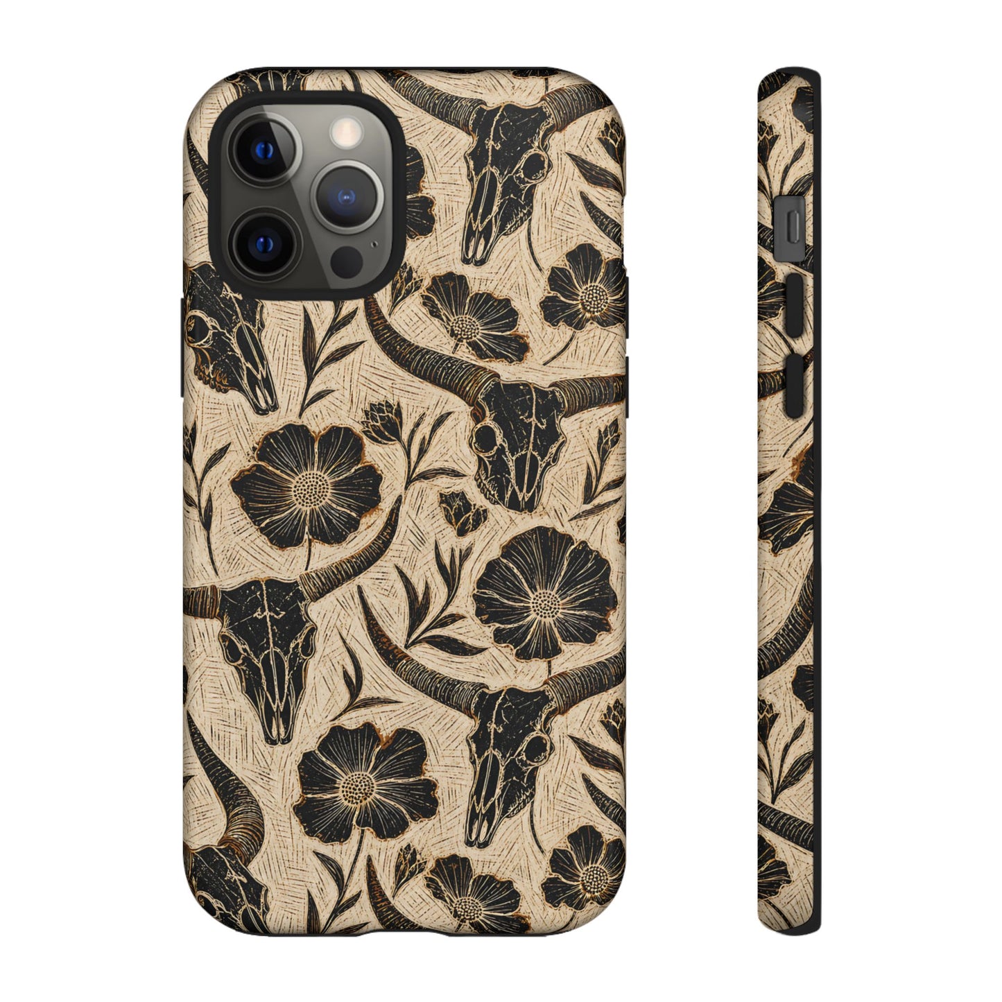 Carved Skulls Tough Case