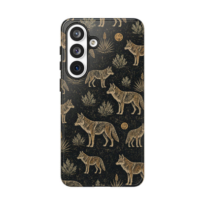 Moonlit Coyote Tough Case