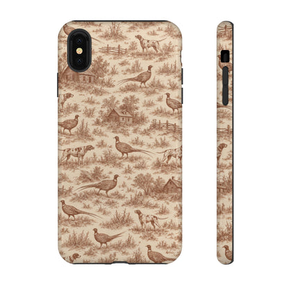 Pheasant Toile Tough Case