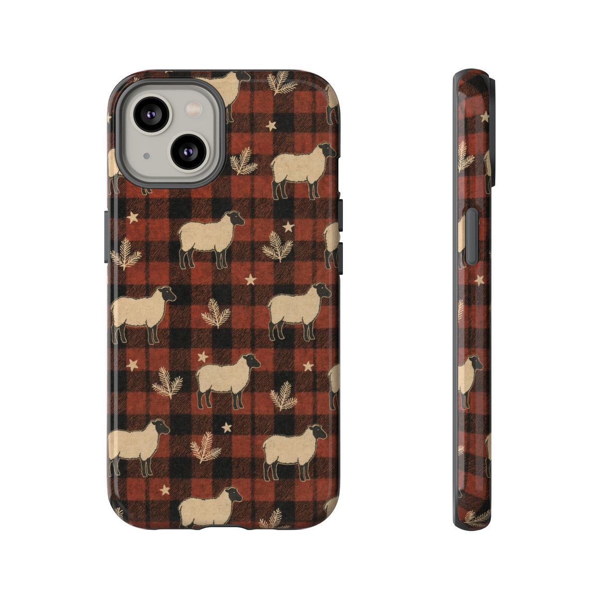 Plaid Sheep Tough Case