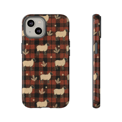 Plaid Sheep Tough Case