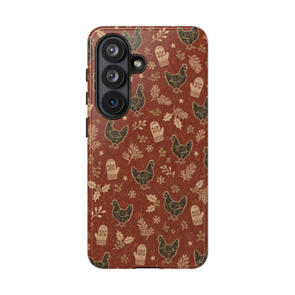 Christmas Hens Tough Case