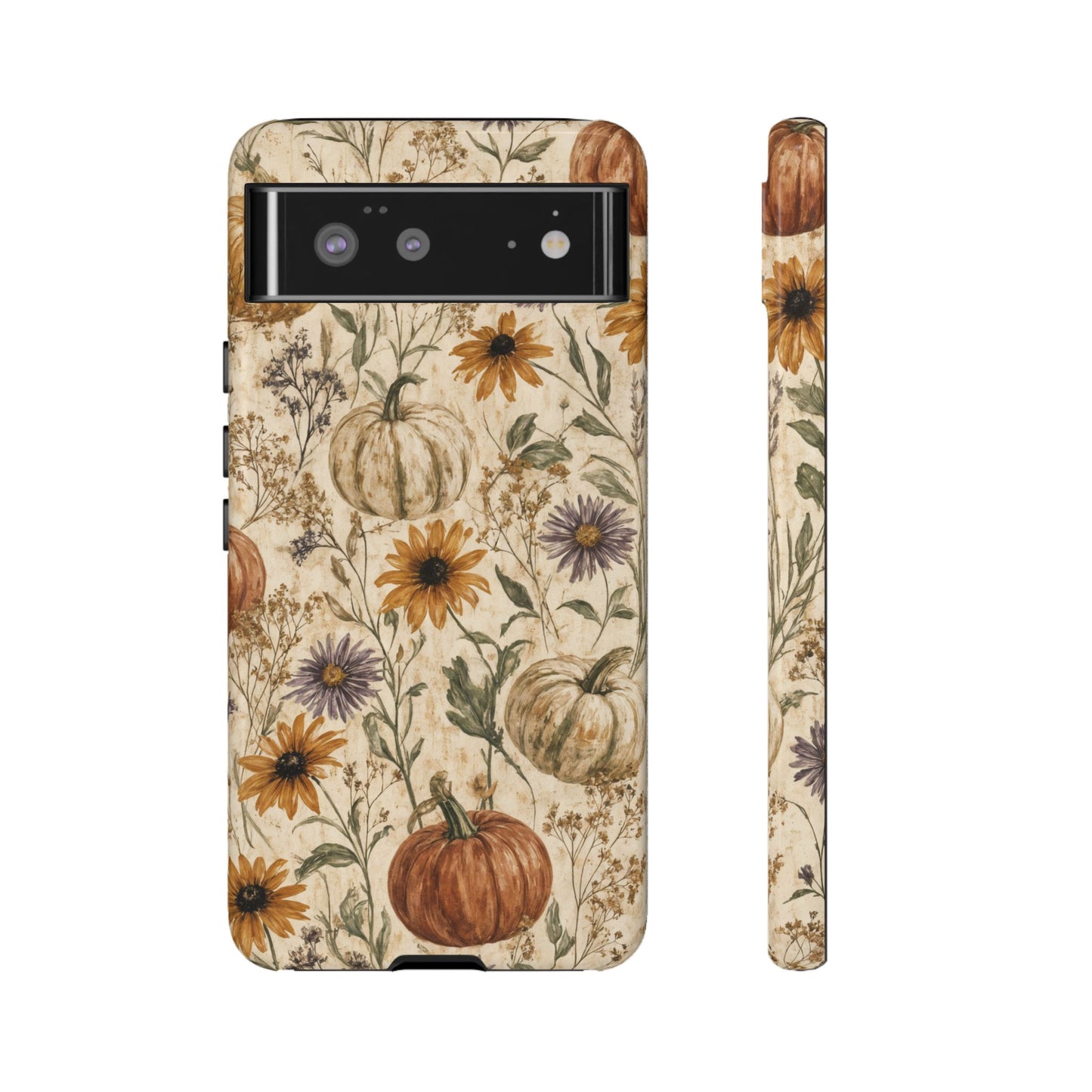 Pumpkin Wildflower Tough Case
