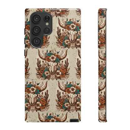 Boho Bull Skull Tough Case