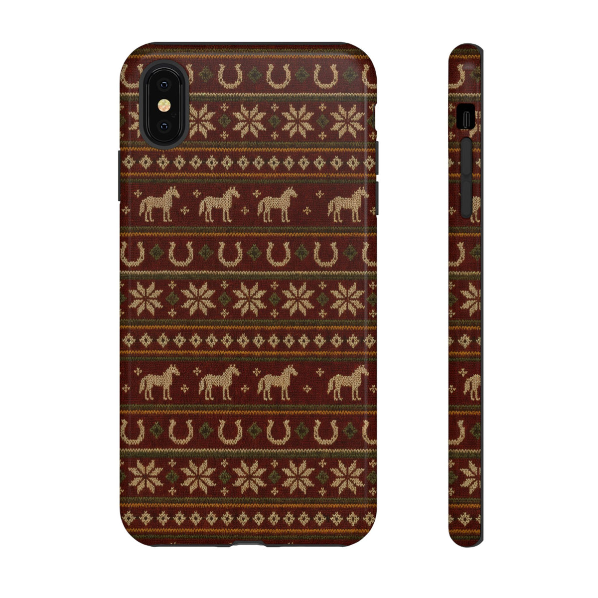 Fair Isle Horses Tough Case