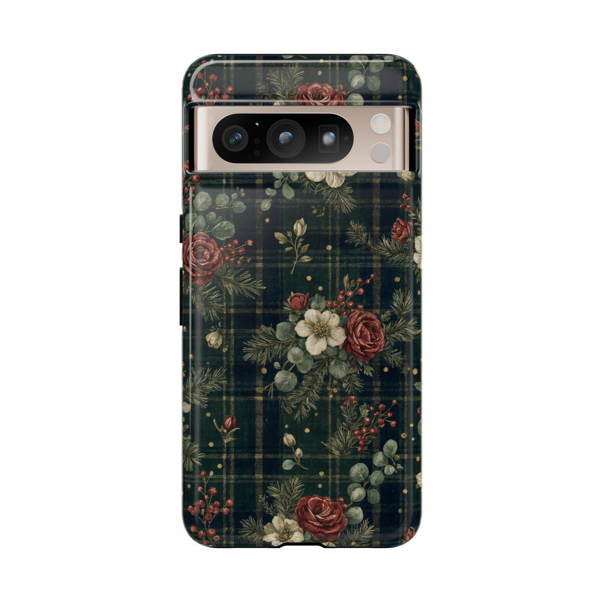 Tartan Roses Tough Case