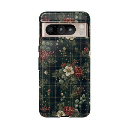 Tartan Roses Tough Case
