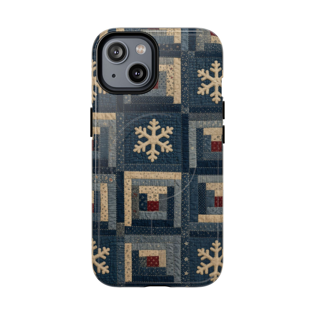 Snowflake Quilt Magnetic Case