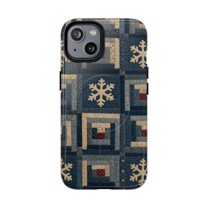Snowflake Quilt Magnetic Case