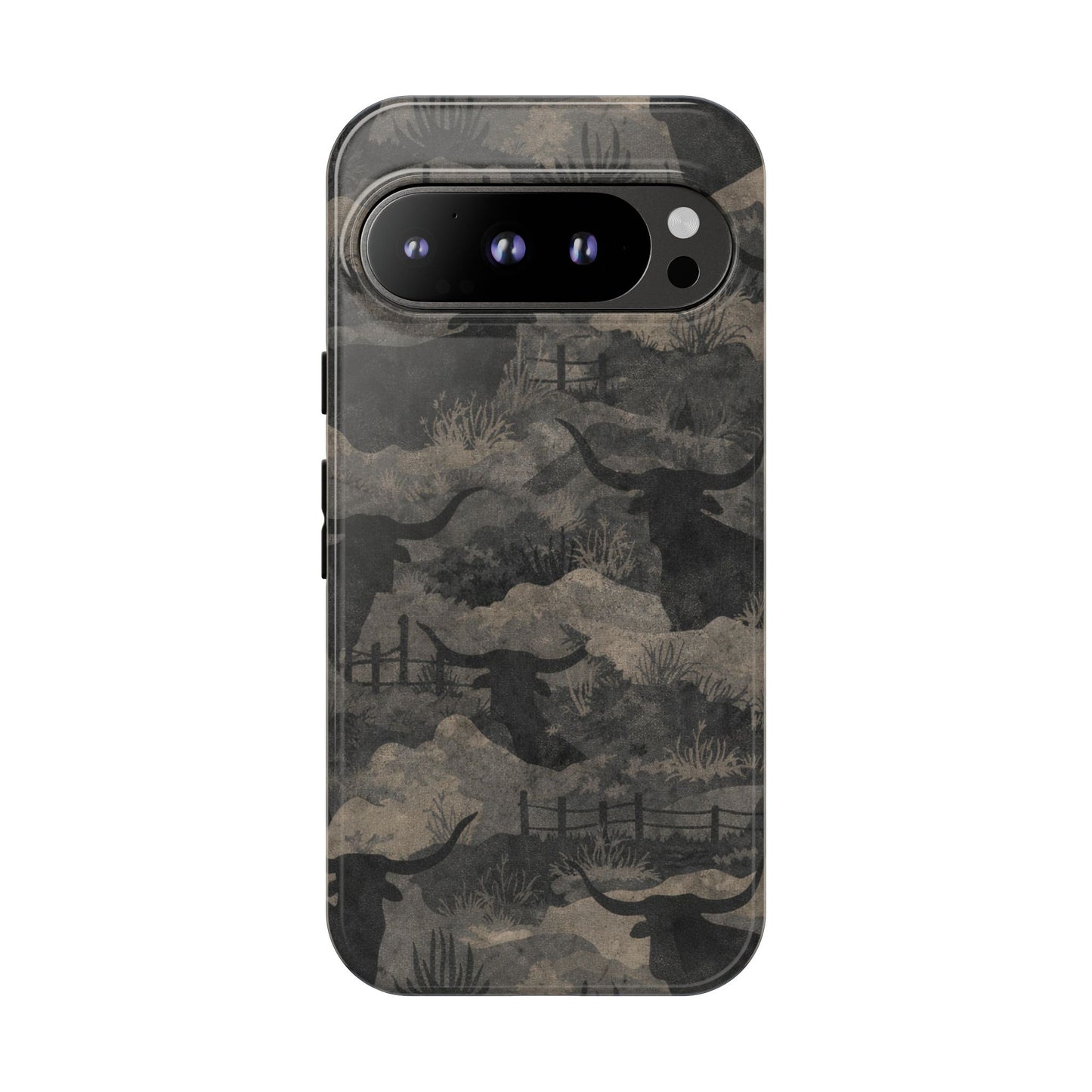 Camo Longhorns Tough Case